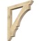 Ekena Millwork Balboa Slat Rough Sawn Bracket, Douglas Fir, 4"W x 36"D x 40"H BKT04X36X40BOA06RDF - alternate 1